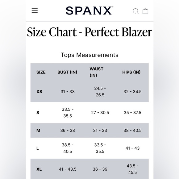 Spanx The Perfect Blazer:Smoothing Ponte Fabric, Machine Washable, Classic Style - Picture 4 of 4